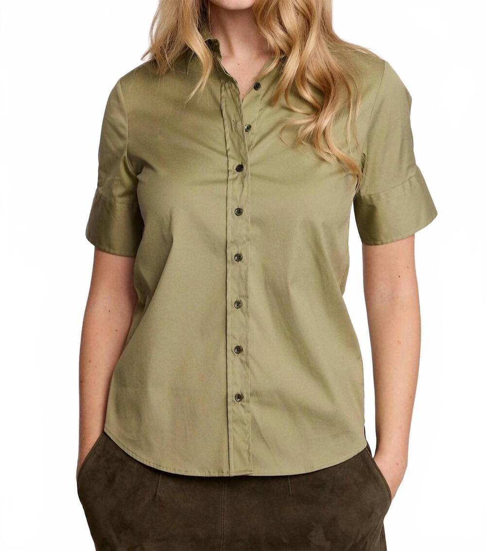 NEW THE SHIRT the short sleeve shirt in olive
